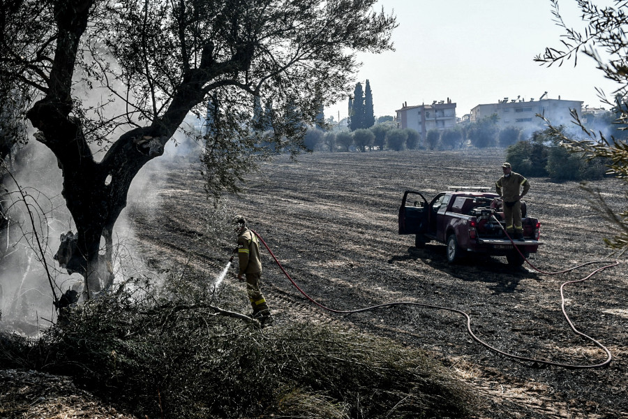 Πολύ υψηλός κίνδυνος πυρκαγιάς (κατηγορία κινδύνου 4) για σήμερα Πέμπτη 14 Αυγούστου 2025