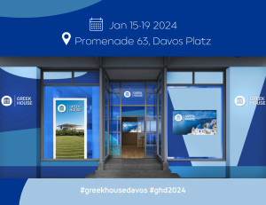 GREEK HOUSE DAVOS 2024 - Η Ελλάδα κόμβος παραγωγής, μεταφοράς και κατανάλωσης υδρογόνου