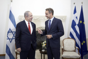 Συνάντηση Μητσοτάκη - Netanyahu με ιδιαίτερη έμφαση στη συνεργασία των δύο χωρών και στην ενέργεια