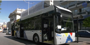 Πρώτο δρομολόγιο με επιβάτες για τα ηλεκτρικά λεωφορεία στη Θεσσαλονίκη