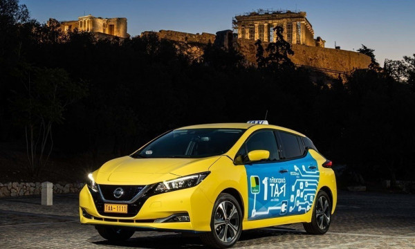 Έρχεται τα πρώτο ηλεκτρικό ταξί στην Ελλάδα από τη Nissan LEAF