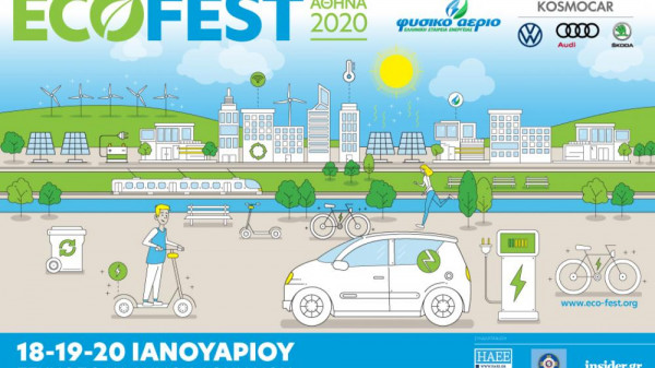 Eco-Fest 2020 με επίκεντρο τις «πράσινες» πόλεις