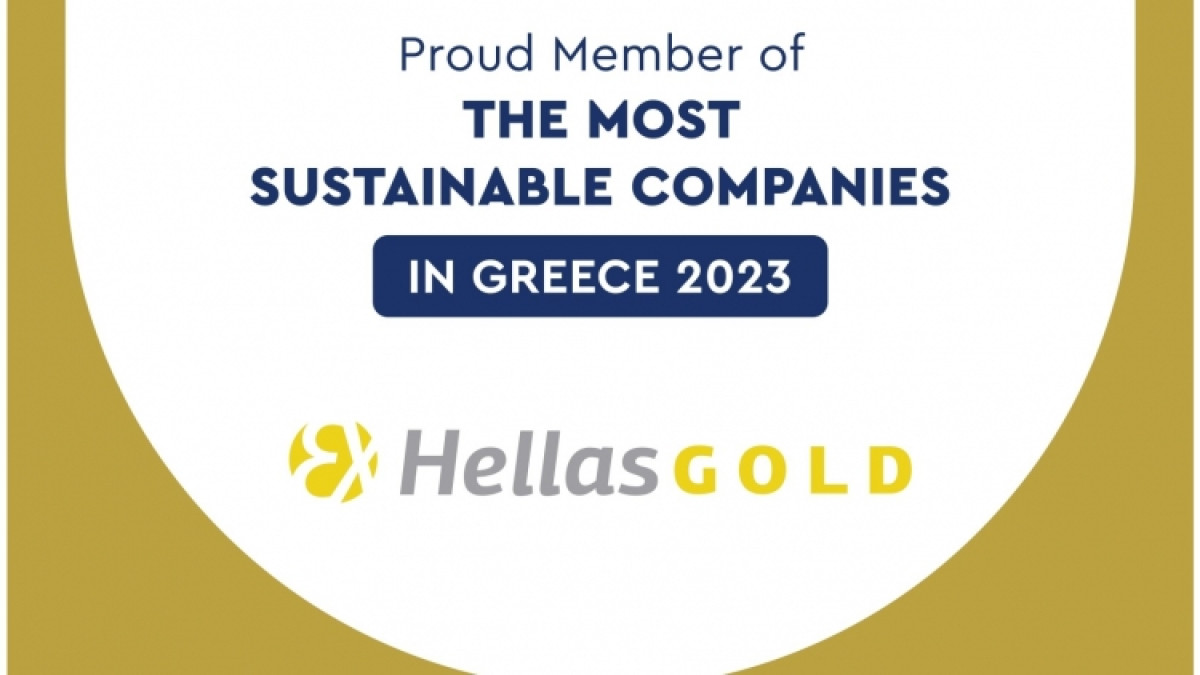 Η Ελληνικός Χρυσός για μια ακόμη χρονιά στις The Most Sustainable Companies in Greece