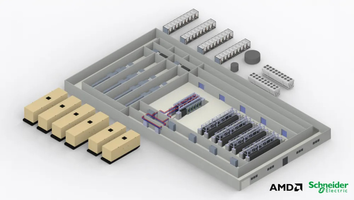 Η Schneider Electric και η AMD παρουσιάζουν το πρώτο reference design της πλατφόρμας Helios για την επιτάχυνση της υλοποίησης AI factories