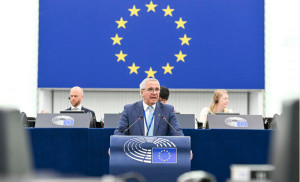 Γ. Μανιάτης: Τα ευρωπαϊκά σύνορα δεν τελειώνουν στη Μαύρη Θάλασσα – Συνεχίζονται και στο Αιγαίο και την Ανατολική Μεσόγειο