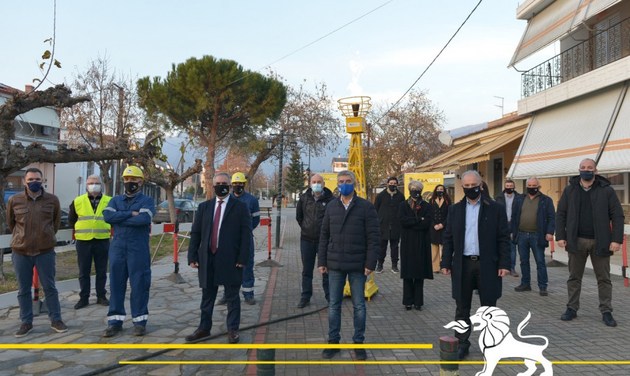 ΕΔΑ ΘΕΣΣ: Συνέπεια στις δεσμεύσεις του Προγράμματος Ανάπτυξης - Τροφοδότηση Συκουρίου του Δήμου Τεμπών