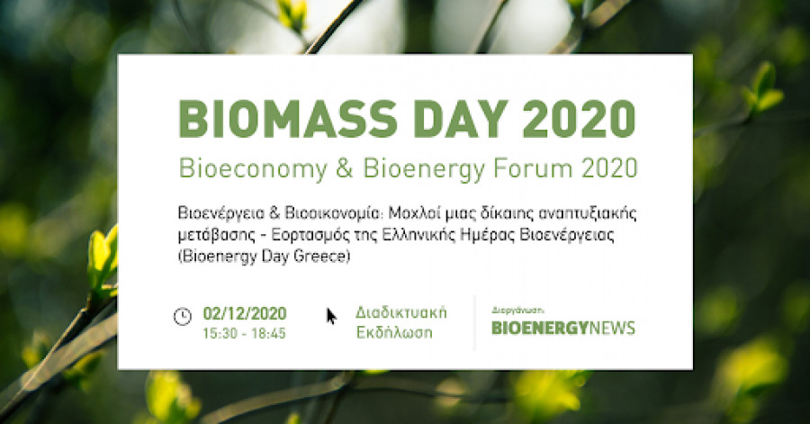 BIOMASS DAY: Η ετήσια συνάντηση του κλάδου Βιομάζας