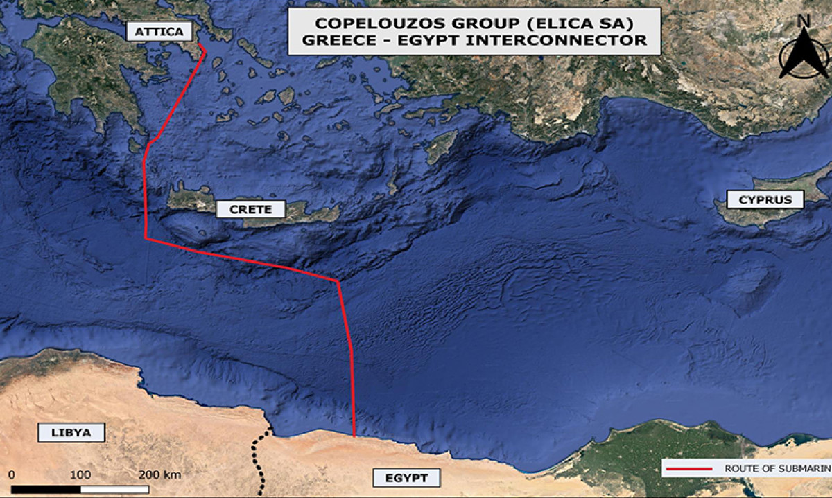 Η ηλεκτρική διασύνδεση Ελλάδας-Αιγύπτου στο 1ο Συνέδριο Ενέργειας του Ελληνο-Γαλλικού Εμπορικού και Βιομηχανικού Επιμελητηρίου
