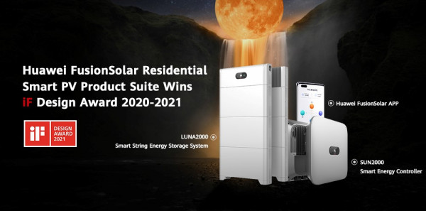 Huawei FusionSolar Residential Smart PV: Σημαντική διάκριση κερδίζοντας το iF Design Award