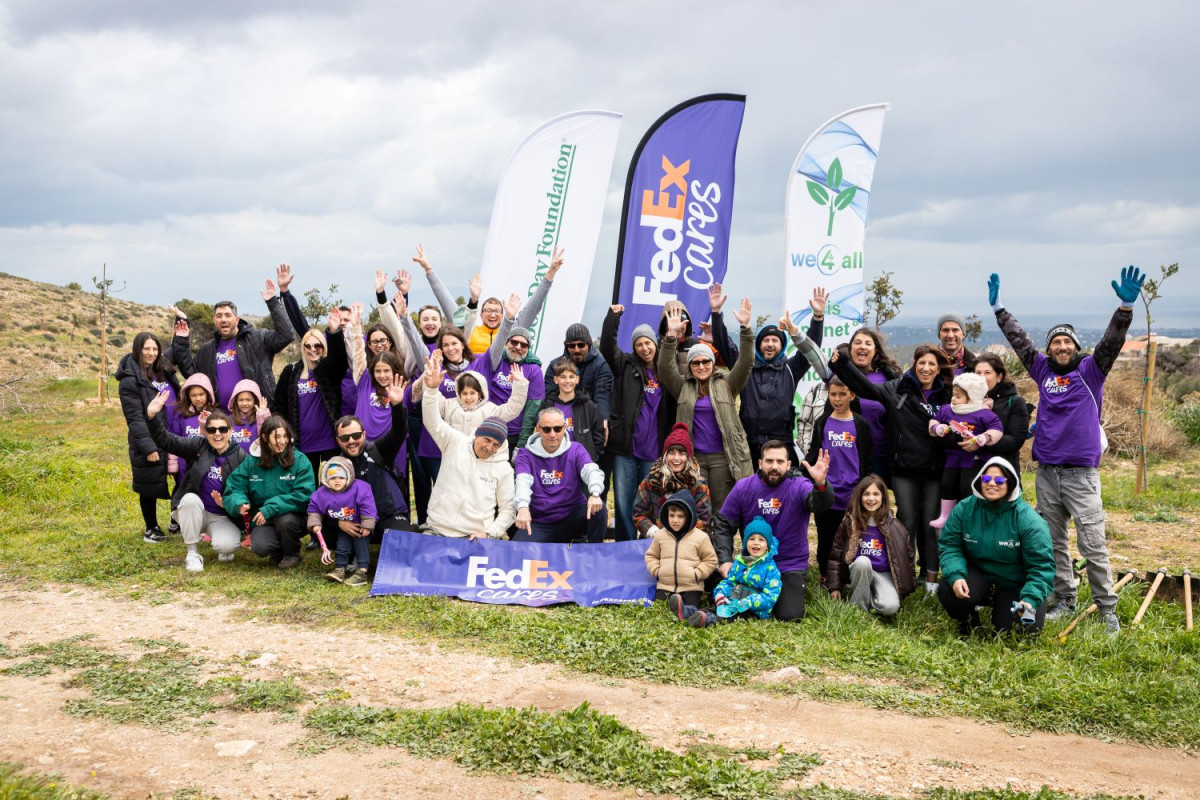 Η FedEx βοηθά στην αποκατάσταση τοπικών οικοσυστημάτων με 10.000 δέντρα σε Αθήνα και Εύβοια