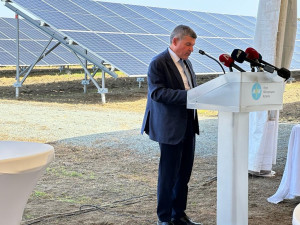 Εγκαινιάστηκε το φωτοβολταϊκό πάρκο της ΑΗΚ, στο Ακρωτήρι Λεμεσού