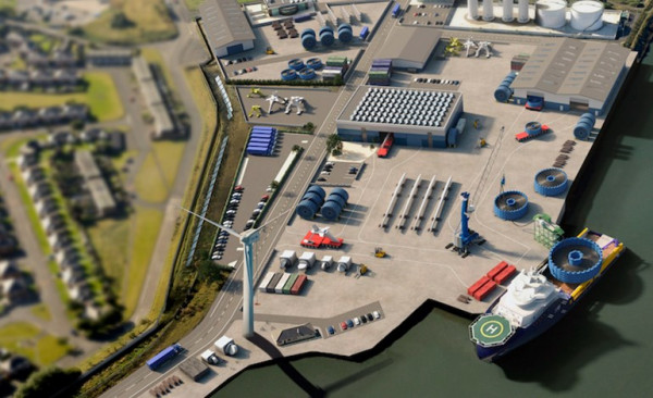 Το λιμάνι του Μπλάιθ παρουσιάζει έναν νέο πράσινο τερματικό σταθμό
