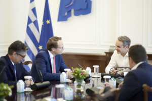 Συνάντηση Κυρ. Μητσοτάκη-Markus Krebber η σημασία της αύξησης των διασυνδέσεων ανάμεσα στα κράτη μέλη της ΕΕ