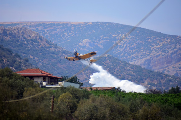 Πυρκαγιές: Στην Ελλάδα η μεγαλύτερη εναέρια επιχείρηση πυρόσβεσης rescEU