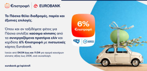 Κερδίστε έως 6% €πιστροφή με καύσιμα κίνησης ελίν στις πασχαλινές σας διαδρομές