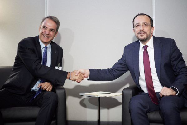 Συνάντηση Κυρ. Μητσοτάκη - Ν. Χριστοδουλίδη και συνεδρίαση της 3ης Διακυβερνητικής Συνόδου Κύπρου-Ελλάδας