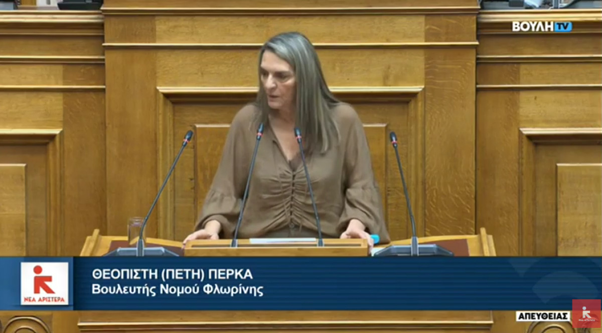 Πέτη Πέρκα: Έλλειψη οράματος και σχεδιασμού στο νομοσχέδιο για το υδρογόνο και το βιομεθάνιο