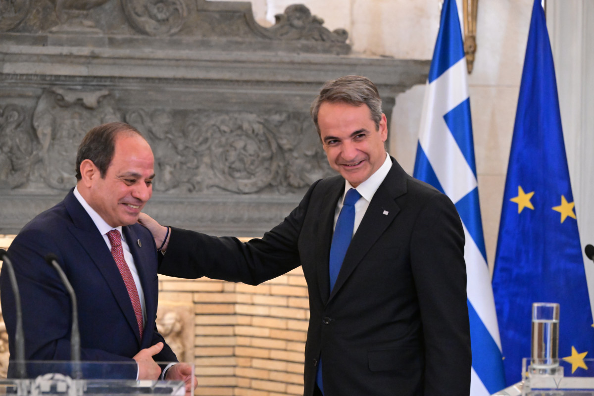Τηλεφωνική επικοινωνία Κυρ. Μητσοτάκη - Αλ Σίσι, για Γάζα και εξελίξεις στη Λιβύη