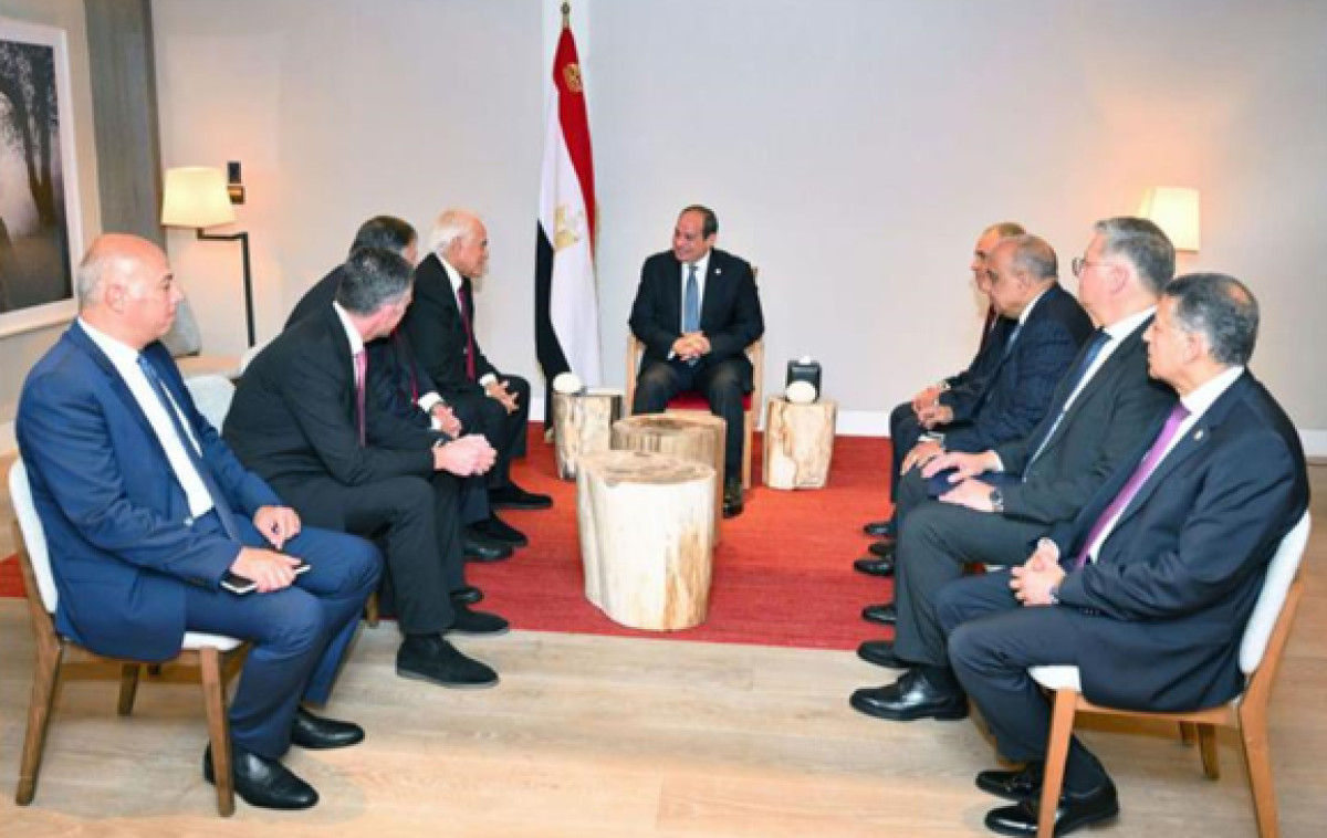Συνάντηση του Προέδρου El-Sisi με τον Πρόεδρο του Ομίλου Κοπελούζου