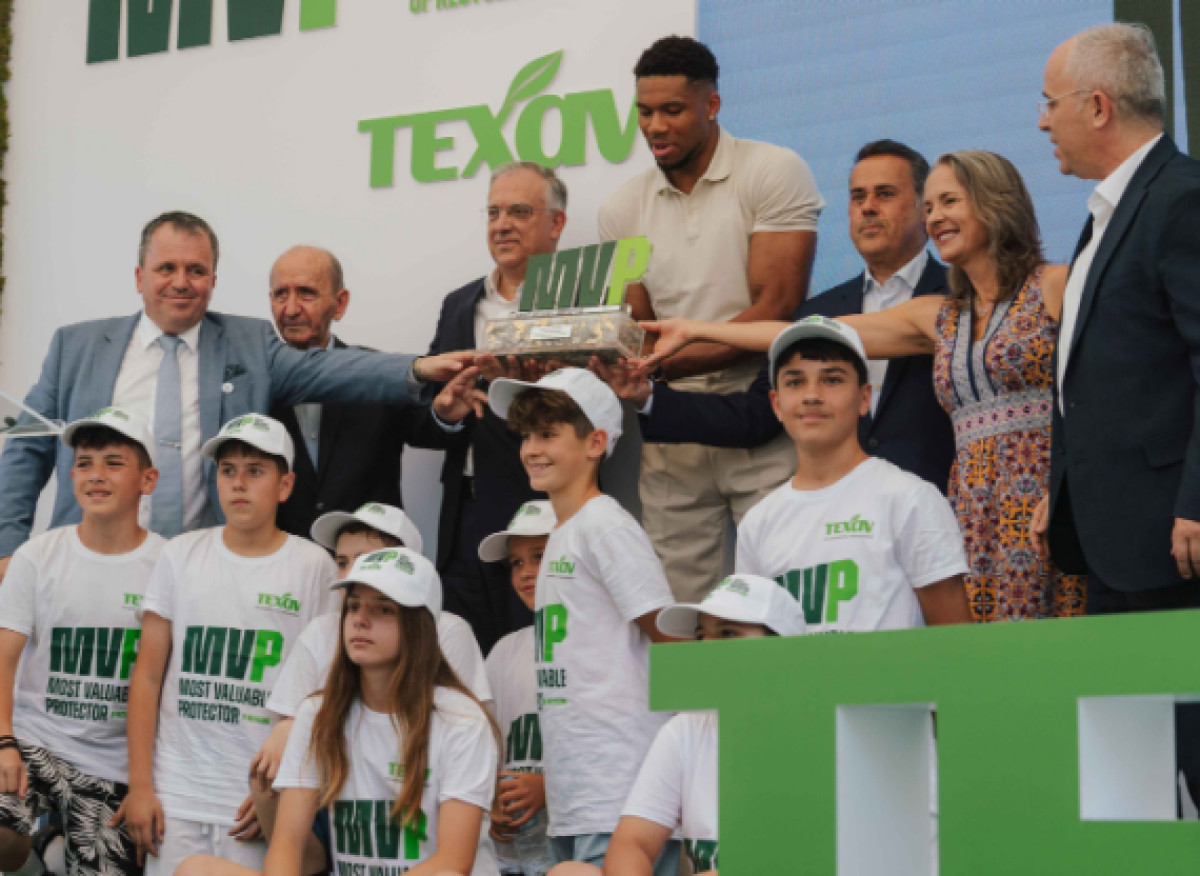 Η ΤΕΧΑΝ ανακήρυξε τον Γιάννη Αντετοκούνμπο «MVP της Ανακύκλωσης στην Ελλάδα»