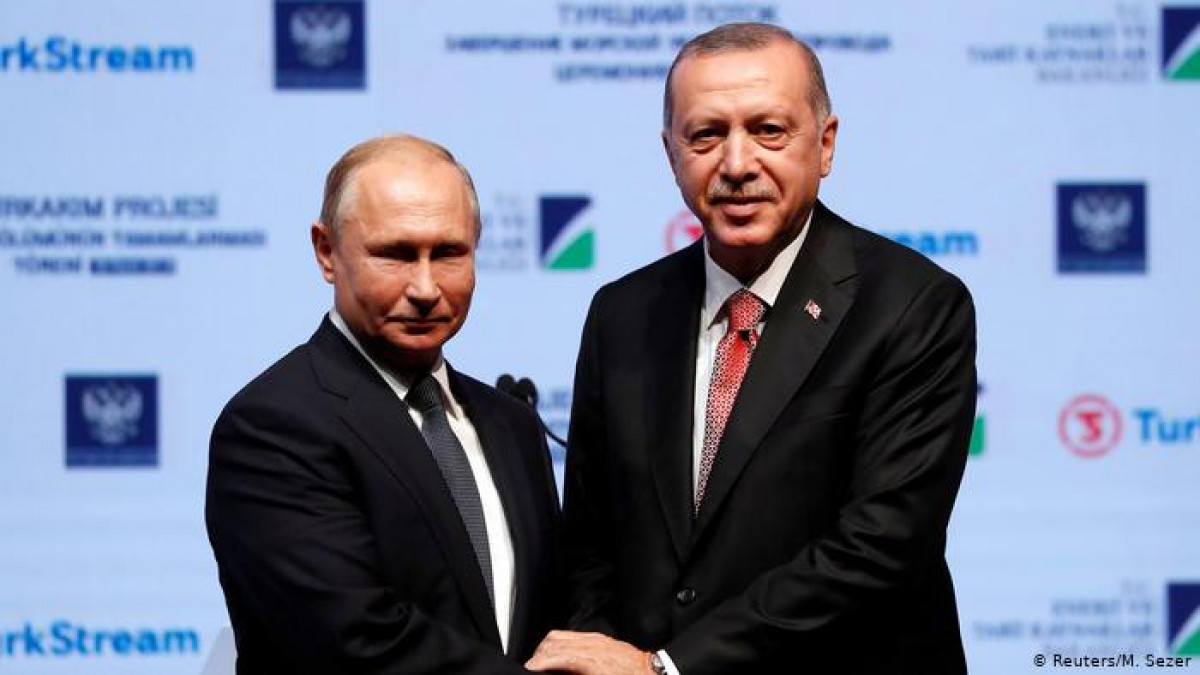 ﻿Συνάντηση Ερντογάν Πούτιν - Εγκαίνια TurkStream αύριο στην Κωνσταντινούπολη