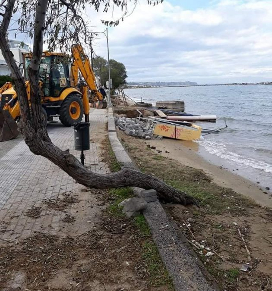 Νέα Ερώτηση βουλευτών του ΣΥΡΙΖΑ για τη διάβρωση των ακτών του Δήμου Θερμαϊκού