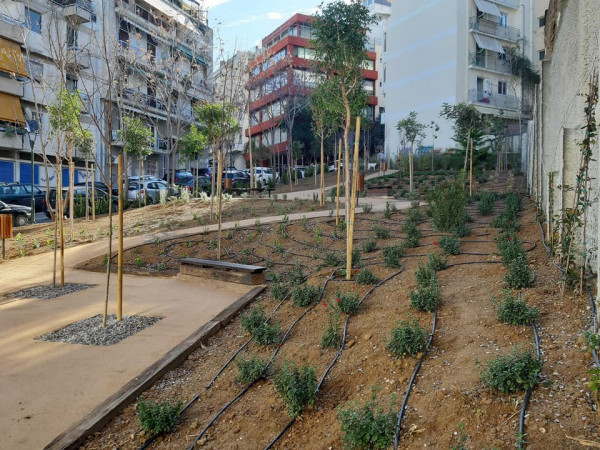 Δήμος Αθηναίων: Έτοιμο ακόμη ένα «Pocket Park» 750τ.μ. στο Παγκράτι