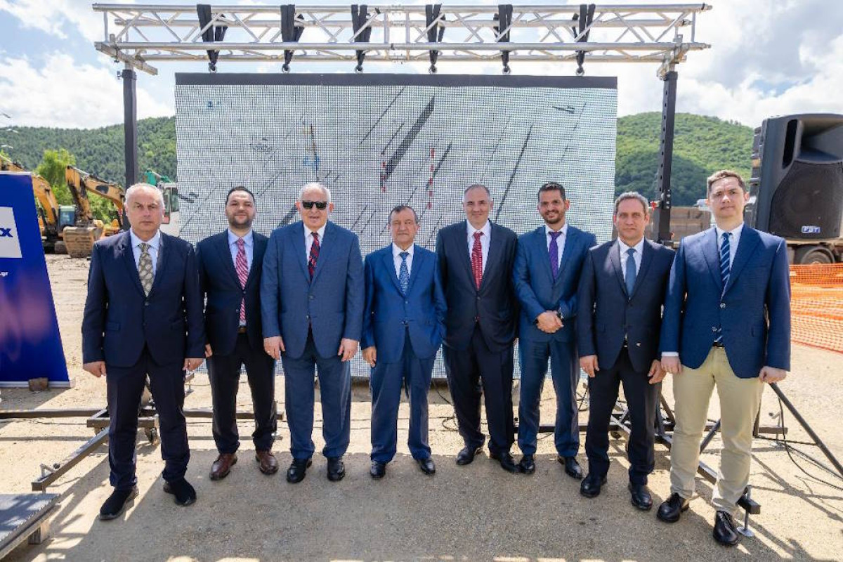 Ο σταθμός παραγωγής ρεύματος που υλοποιεί η ΑΒΑΞ στη Ρουμανία, ένα από τα μεγαλύτερα ενεργειακά έργα της Ευρώπης