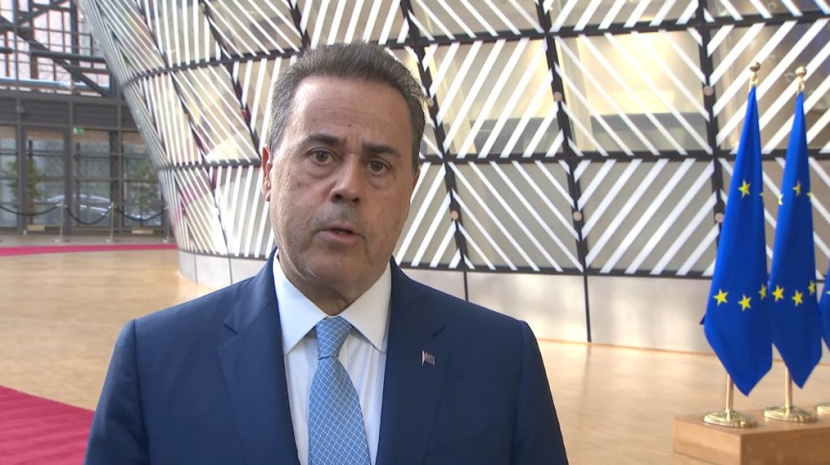 Η ενεργειακή ασφάλεια στην Ανατολική Μεσόγειο στο επίκεντρο της συνομιλίας Σ. Παπασταύρου - Osama Mobarez