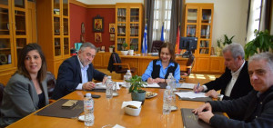 Η Δήμαρχος Καλαμαριάς, Χρύσα Αράπογλου υπέγραψε τη σύμβαση για την ανάπλαση Βότση-Κηφισιάς