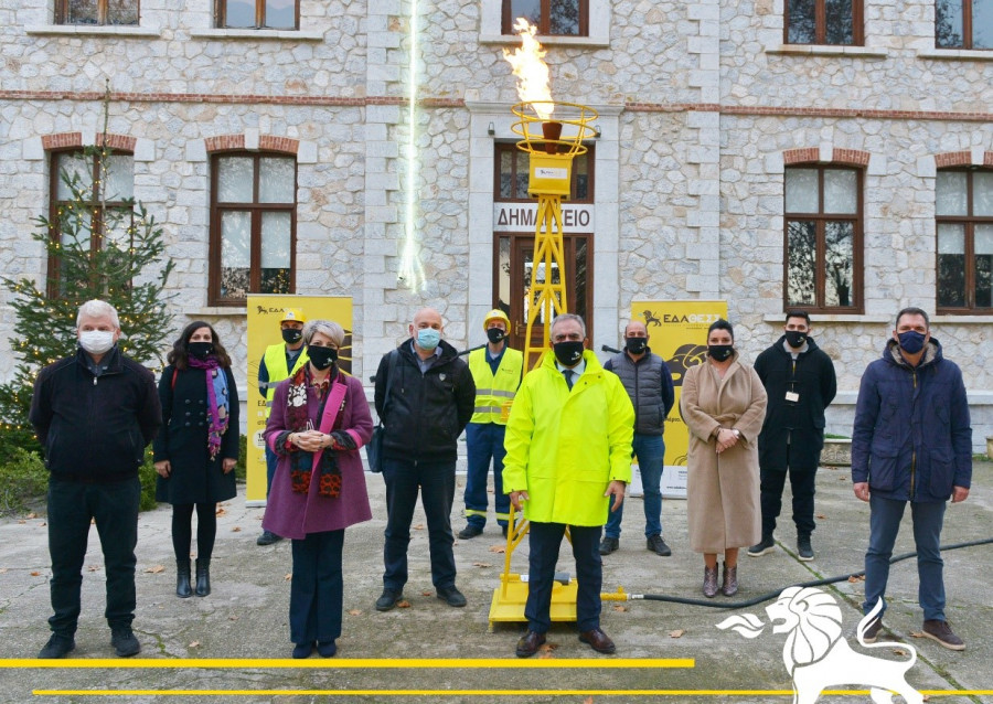 ΕΔΑ ΘΕΣΣ: Μια ακόμη περιοχή εντάσσεται στο δίκτυο φυσικού αερίου, ο Αμπελώνας του Δήμου Τυρνάβου