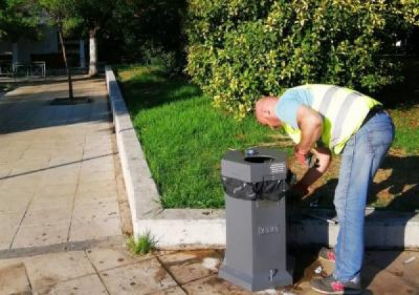 Δήμος Αθηναίων: Περισσότερα από 5.300 καινούργια δοχεία απορριμμάτων σε όλη την πόλη