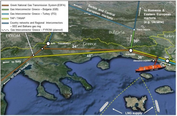 Η Gastrade ξεκινά το Market Test για τον τερματικό σταθμό LNG της Αλεξανδρούπολης