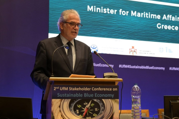 Χρ. Στυλιανίδης: Η Μεσόγειος ιδανικό πεδίο ανάδειξης καλών πρακτικών για την προώθηση της Γαλάζιας Οικονομίας