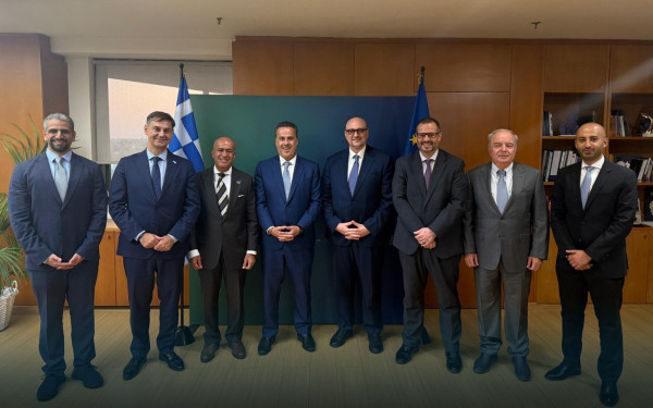 Συνάντηση αντιπροσωπίας της Masdar με την ηγεσία του Υπουργείου Περιβάλλοντος και Ενέργειας