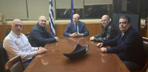 ﻿Συνάντηση Κ. Χατζηδάκη με το Προεδρείο του Πανελληνίου Σωματείου Εργαζομένων στα Ελληνικά Πετρέλαια