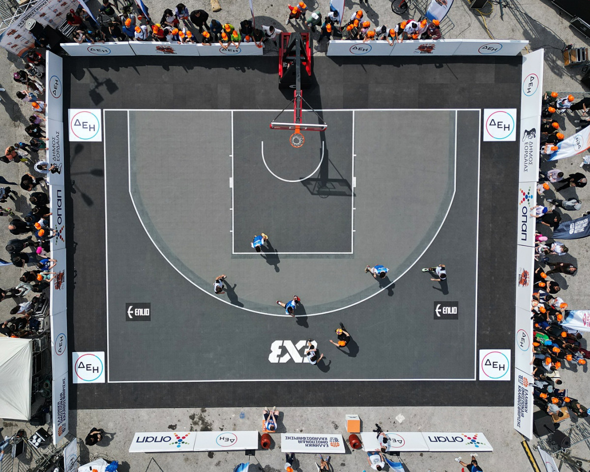 Πάθος και ενέργεια στο 3×3 ΔΕΗ Street Basketball στην Πτολεμαΐδα