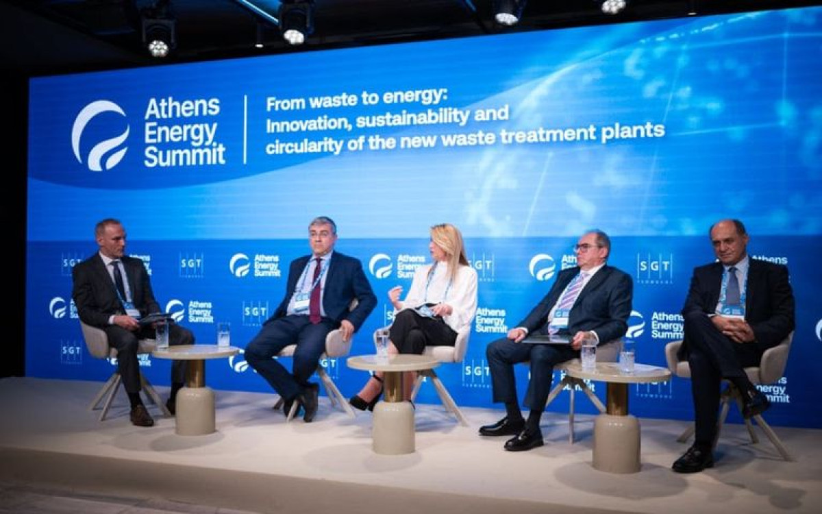 Athens Energy Summit: Από τα απορρίμματα στην ενέργεια και την αποθήκευση: Οι κρίσιμοι κρίκοι της ενεργειακής μετάβασης
