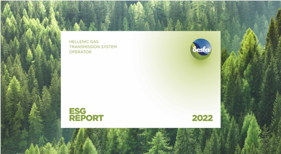 Έκθεση Βιώσιμης Ανάπτυξης ΔΕΣΦΑ 2022: Θέτοντας τις βάσεις για ένα μέλλον μηδενικών ρύπων
