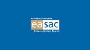 Ο Πρόεδρος του ΙΕΝΕ εκπροσώπησε την Ακαδημία Αθηνών στην ομάδα εργασίας του EASAC για την ενεργειακή ασφάλεια