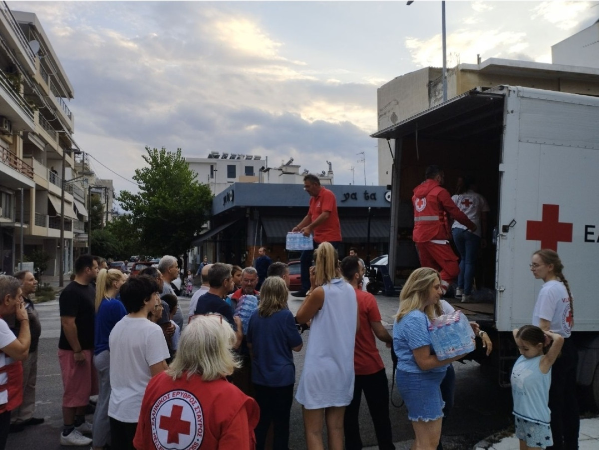 Μεγάλο «ευχαριστώ» από τον Ελληνικό Ερυθρό Σταυρό στον ΟΠΑΠ για την άμεση ανταπόκριση στη στήριξη των πλημμυροπαθών της Θεσσαλίας