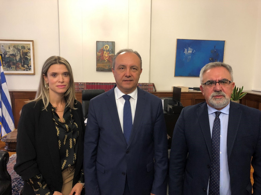 Συνάντηση της ΕΔΑ ΘΕΣΣ με τον Υφυπουργό Εσωτερικών Μακεδονίας - Θράκης, κ. Καράογλου Θεόδωρο