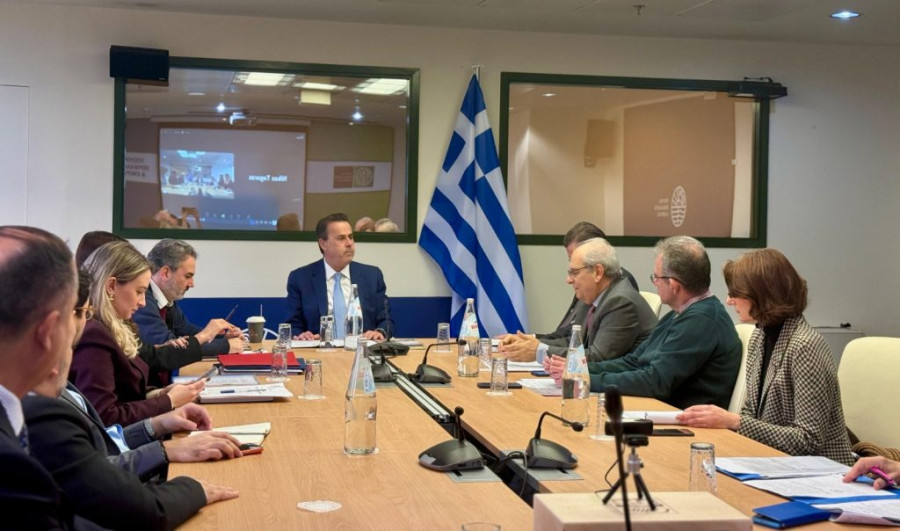 Συνάντηση εργασίας της πολιτικής ηγεσίας του Υπουργείου Περιβάλλοντος και Ενέργειας με την ΠΟΜΙΔΑ