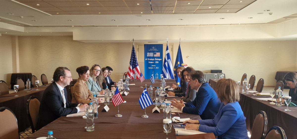 ΥΠΕΝ: Συμμετέχει στον 4ο γύρο του Στρατηγικού Διαλόγου Ελλάδας – ΗΠΑ
