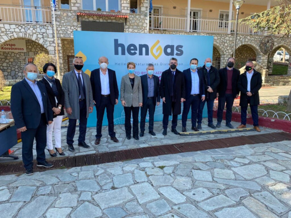 Ιστορική μέρα για τη Δεσκάτη: Εγκαινιάστηκε το δίκτυο φυσικού αερίου της HENGAS