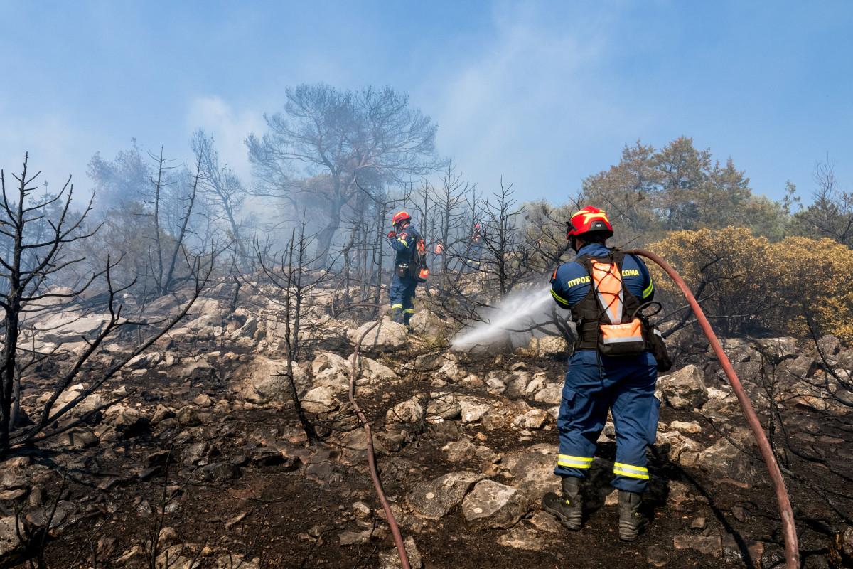 Σε ποιες περιοχές υπάρχει πολύ υψηλός κίνδυνος πυρκαγιάς σήμερα