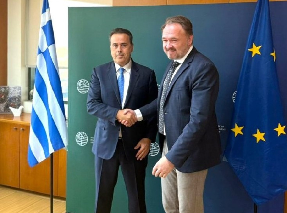 Συνάντηση Παπασταύρου με τον Ευρωπαίο Επίτροπο Ενέργειας και Στέγασης, Νταν Γιόργκενσεν