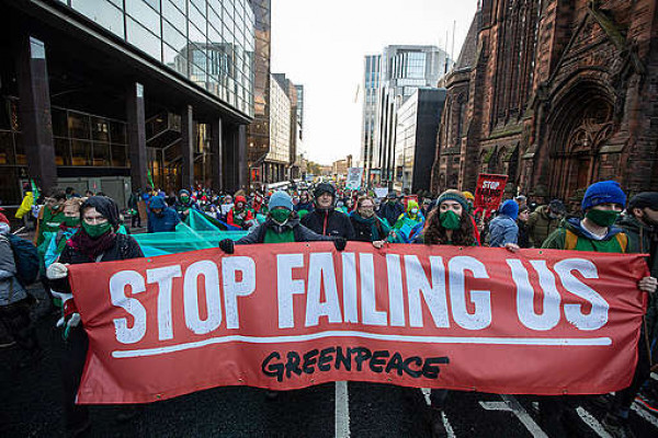 Νέο κείμενο COP26: η απάντηση της Greenpeace