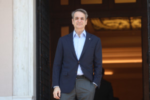 Συνάντηση Μητσοτάκη με τον Ευρωπαίο Επίτροπο Ενέργειας και Στέγασης Dan Jørgensen