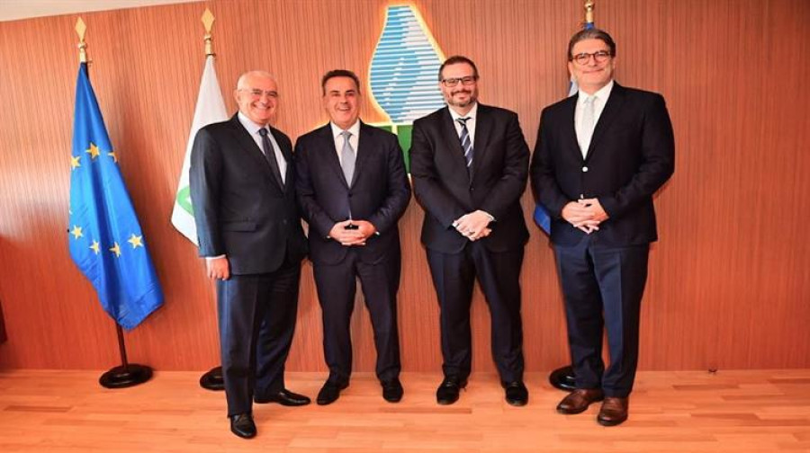 Συνάντηση της ηγεσίας του ΥΠΕΝ με τη Διοίκηση της ΔΕΠΑ Εμπορίας